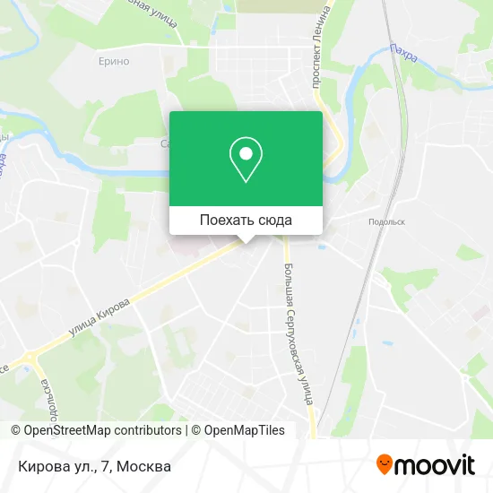 Карта Кирова ул., 7