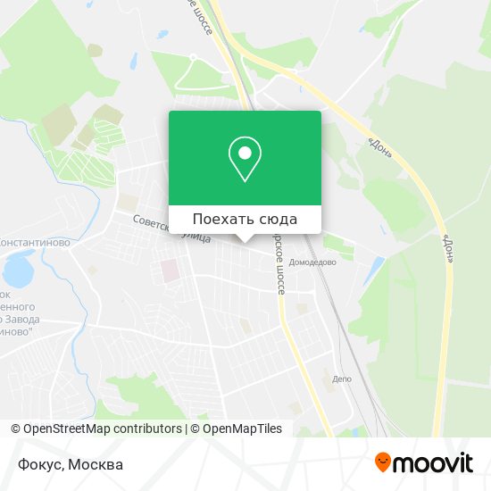 Карта Фокус