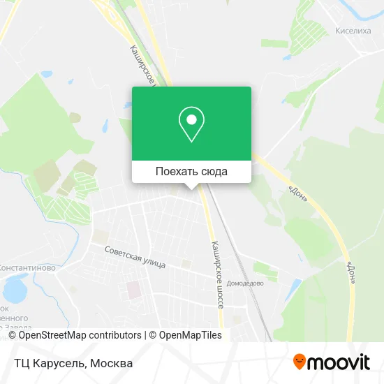 Карта ТЦ Карусель