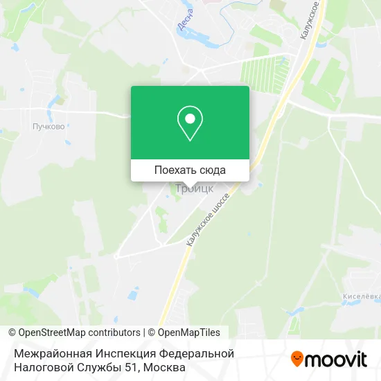 Карта Межрайонная Инспекция Федеральной Налоговой Службы 51