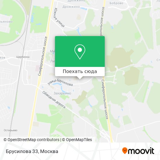 Карта Брусилова 33