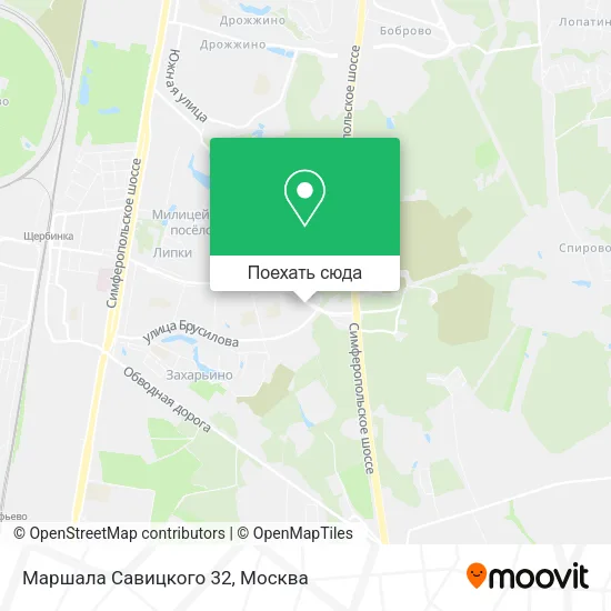 Карта Маршала Савицкого 32