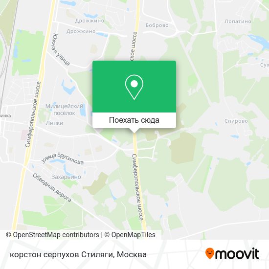 Карта корстон серпухов Стиляги