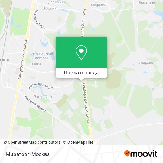Карта Мираторг