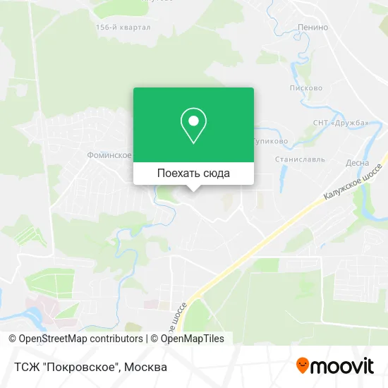 Карта ТСЖ "Покровское"