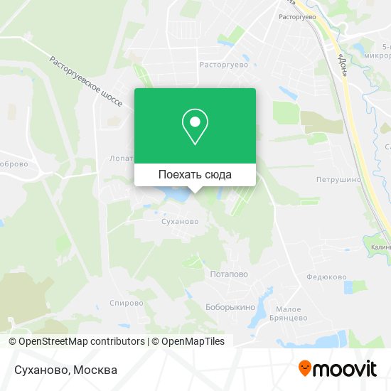 Карта Суханово