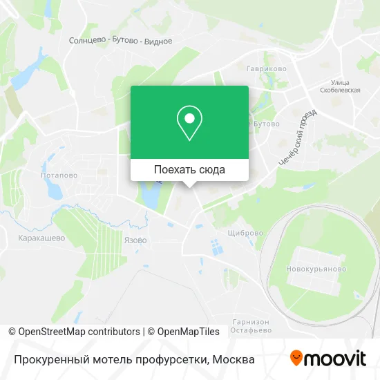 Карта Прокуренный мотель профурсетки