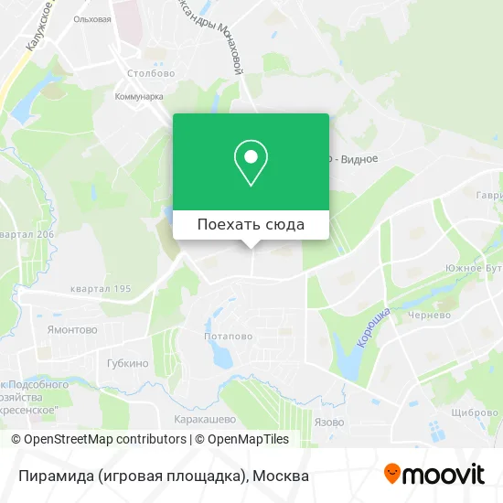 Карта Пирамида (игровая площадка)