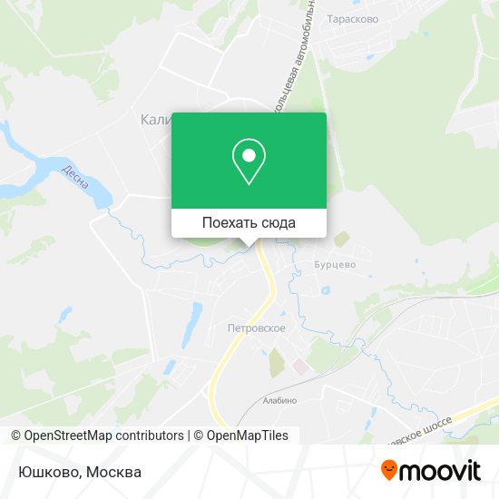 Карта Юшково