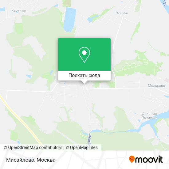 Карта Мисайлово