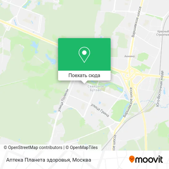 Карта Аптека Планета здоровья