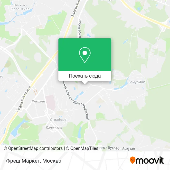 Карта Фреш Маркет