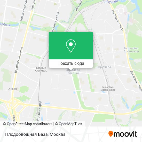 Карта Плодоовощная База