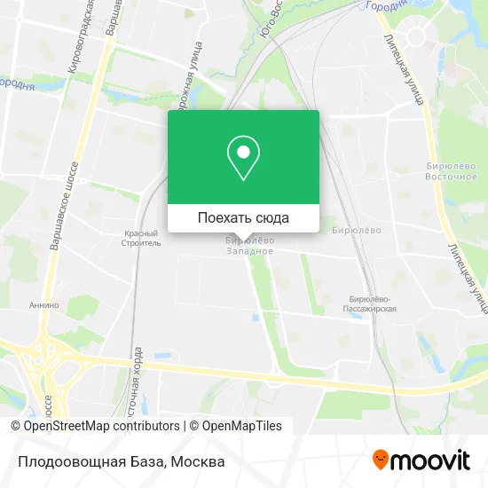 Карта Плодоовощная База
