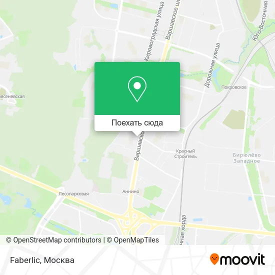 Карта Faberlic