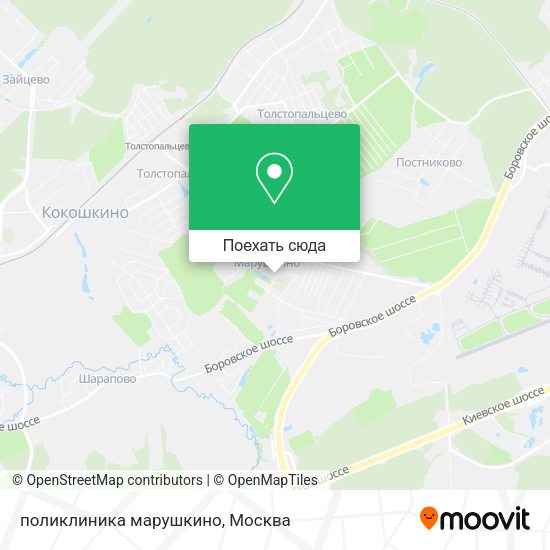 Карта поликлиника марушкино
