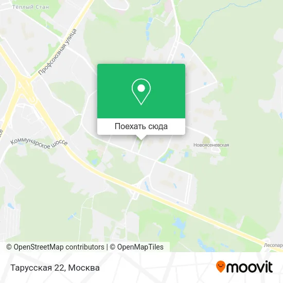 Карта Тарусская 22
