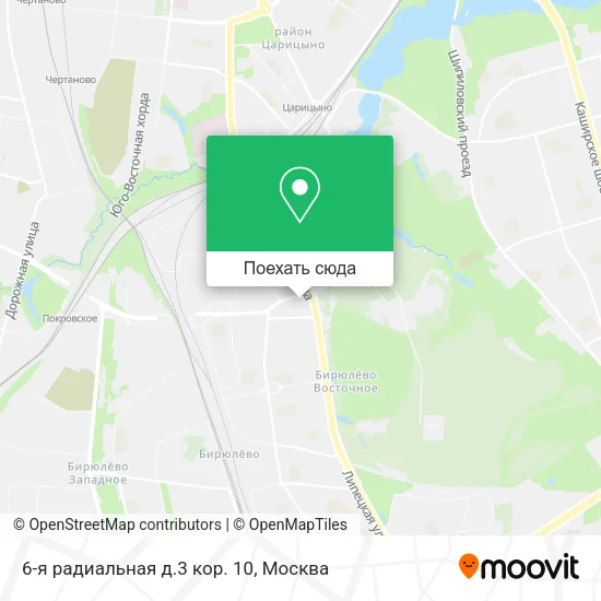 Карта 6-я радиальная д.3 кор. 10