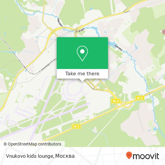 Карта Vnukovo kids lounge