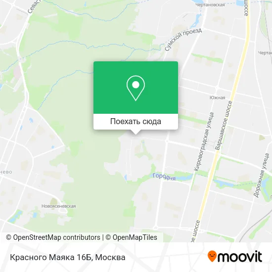 Карта Красного Маяка 16Б