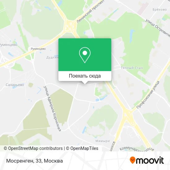 Карта Мосренген, 33