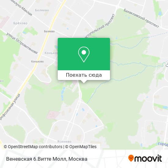 Карта Веневская 6.Витте Молл