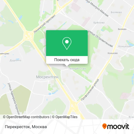 Карта Перекресток