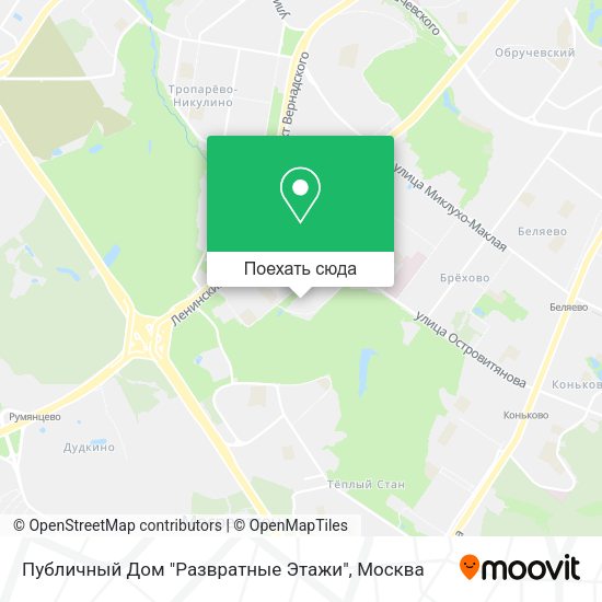 Карта Публичный Дом "Развратные Этажи"