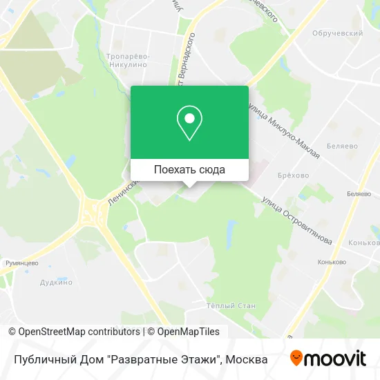 Карта Публичный Дом "Развратные Этажи"