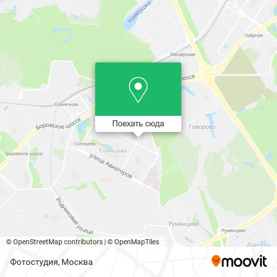 Карта Фотостудия