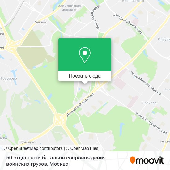 Карта 50 отдельный батальон сопровождения воинских грузов