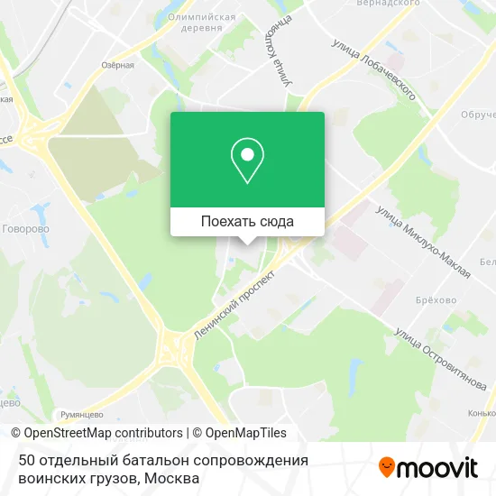 Карта 50 отдельный батальон сопровождения воинских грузов