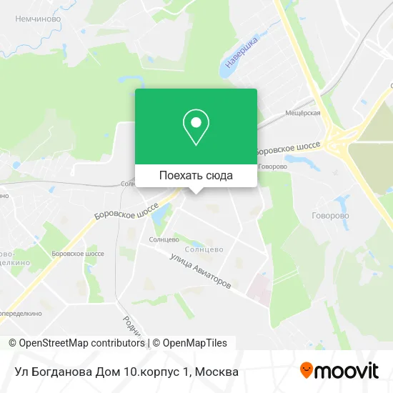 Карта Ул Богданова Дом 10.корпус 1