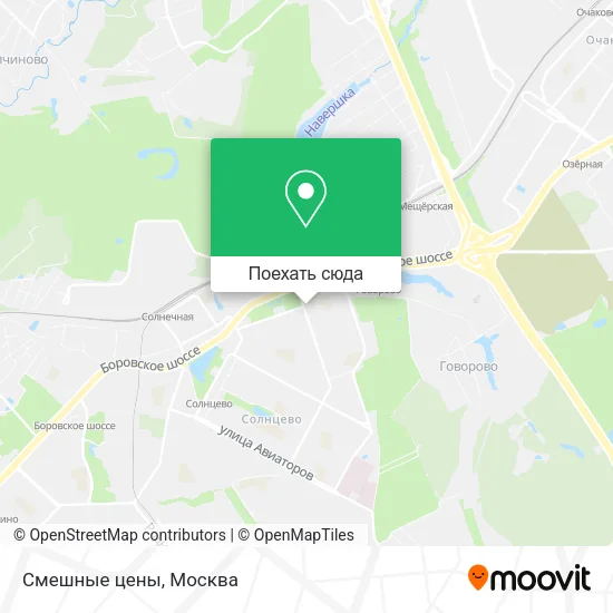 Карта Смешные цены