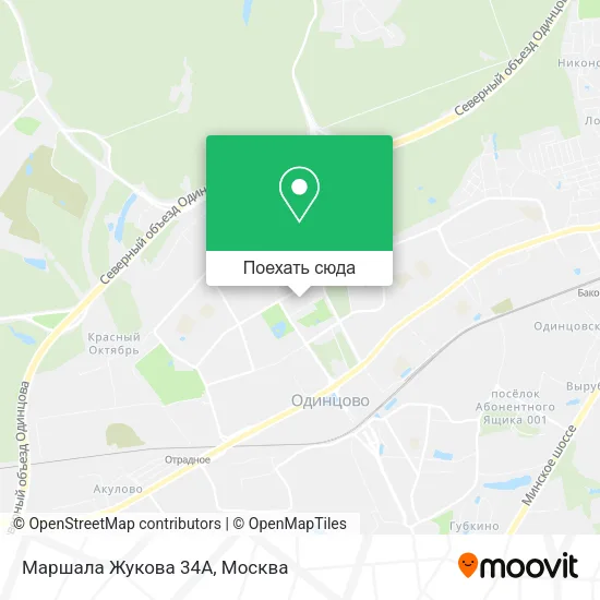 Карта Маршала Жукова 34А