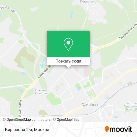Карта Бирюзова 2-а