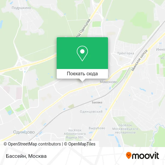 Карта Бассейн