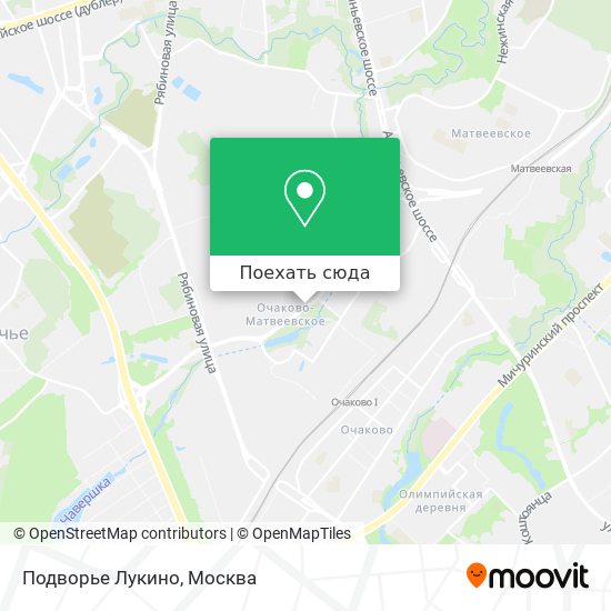 Карта Подворье Лукино