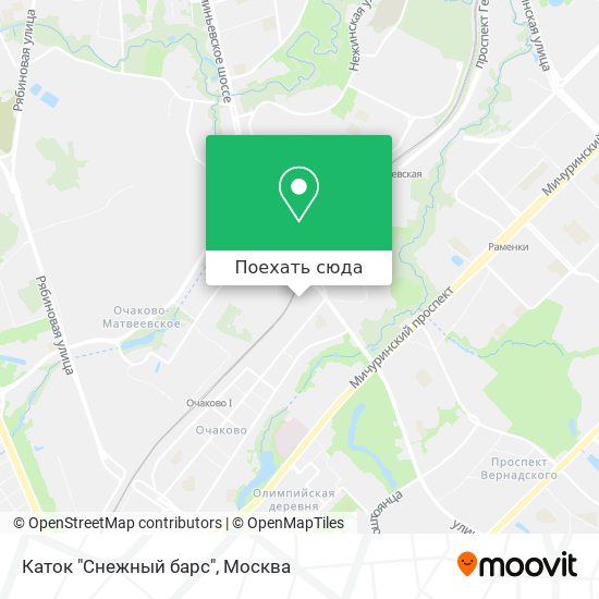 Карта Каток "Снежный барс"