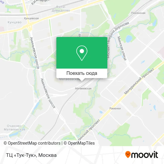 Карта ТЦ «Тук-Тук»