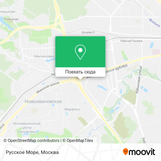 Карта Русское Море