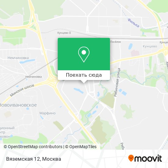 Карта Вяземская 12