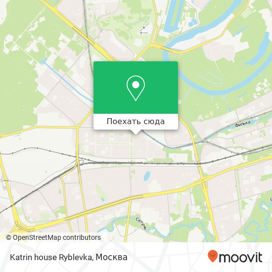 Карта Katrin house Ryblevka