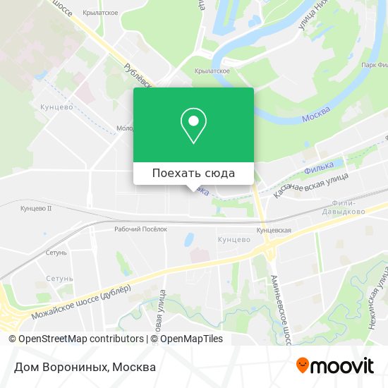 Карта Дом Ворониных