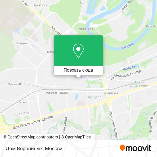 Карта Дом Ворониных