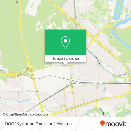 Карта ООО "Кунцево-Электро"