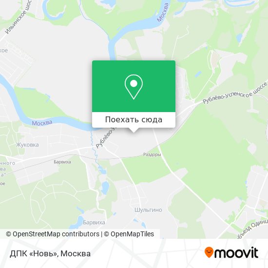 Карта ДПК «Новь»