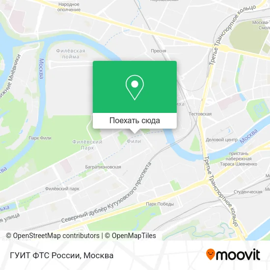 Карта ГУИТ ФТС России