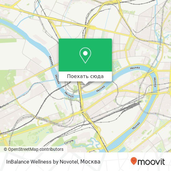 Карта InBalance Wellness by Novotel