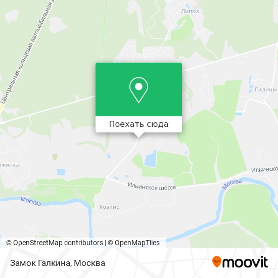 Карта Замок Галкина